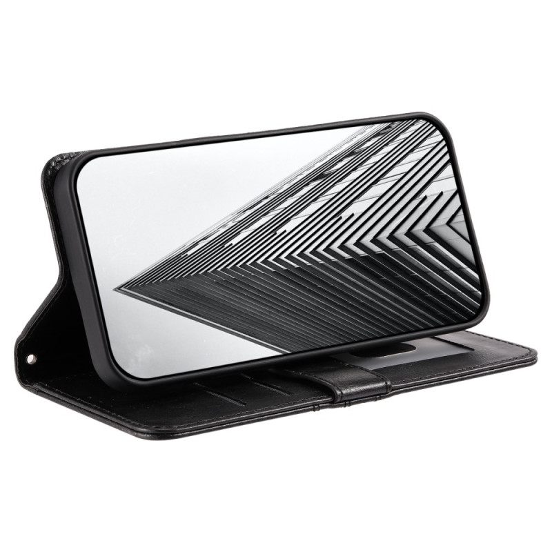 Δερματινη Θηκη Xiaomi 15t Pro 6 Θήκες Για Κάρτες Και Κορδόνι