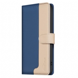 Δερματινη Θηκη Xiaomi 15t Pro Δίχρωμο Binfen Color