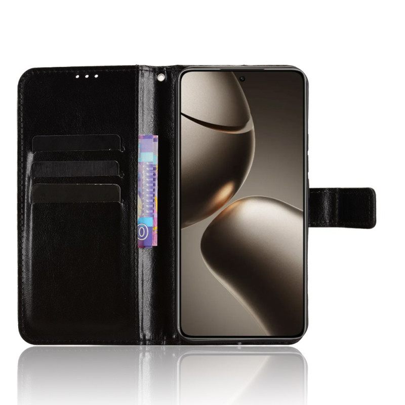 Δερματινη Θηκη Xiaomi 15t Pro Φανταχτερό Τεχνητό Δέρμα