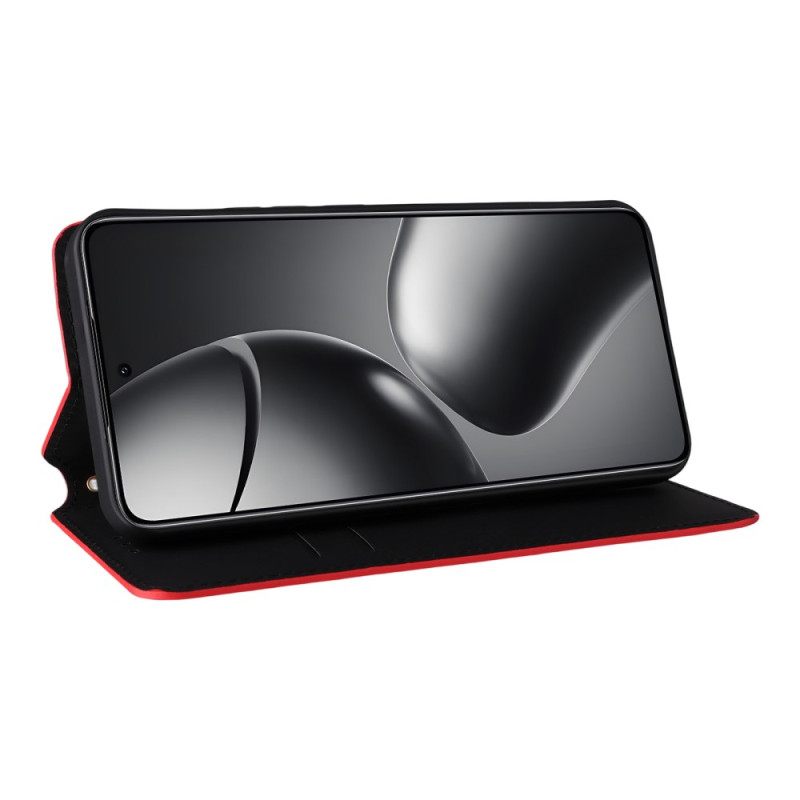 Δερματινη Θηκη Xiaomi 15t Pro Γκλίτερ Σιλικόνης