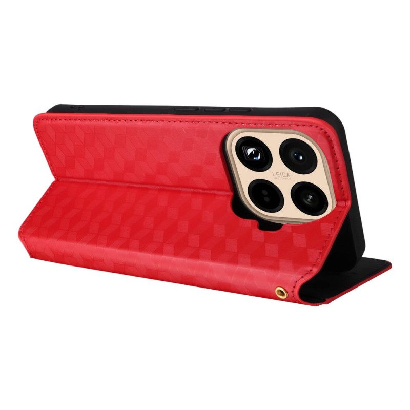 Δερματινη Θηκη Xiaomi 15t Pro Γκλίτερ Σιλικόνης