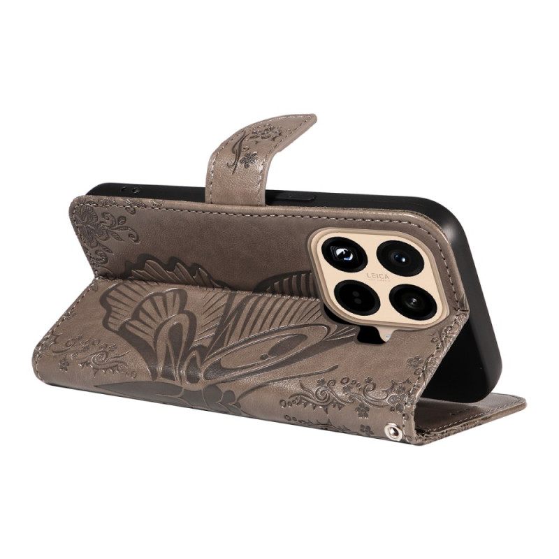 Δερματινη Θηκη Xiaomi 15t Pro Γραφική Πεταλούδα