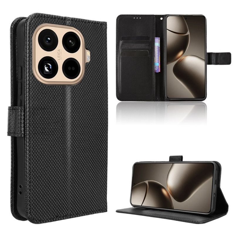 Δερματινη Θηκη Xiaomi 15t Pro Κουκκίδες Σιλικόνης