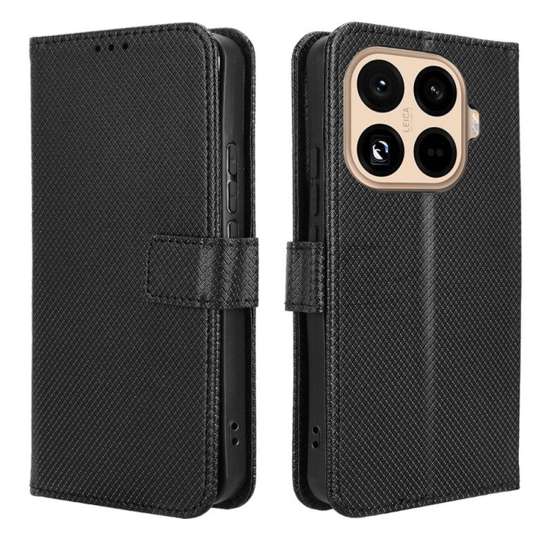 Δερματινη Θηκη Xiaomi 15t Pro Κουκκίδες Σιλικόνης