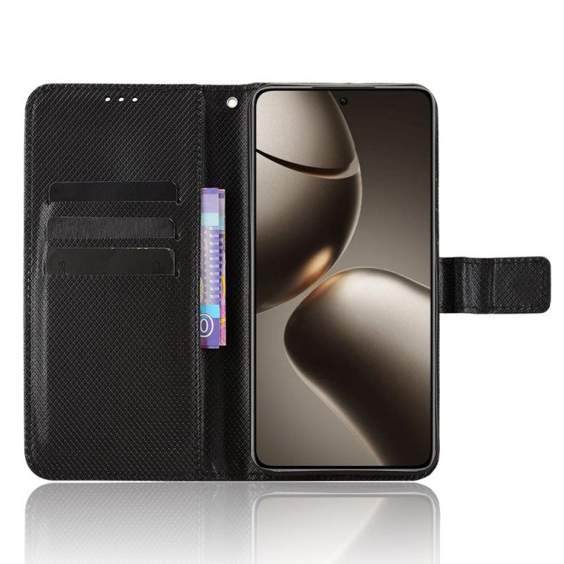 Δερματινη Θηκη Xiaomi 15t Pro Κουκκίδες Σιλικόνης