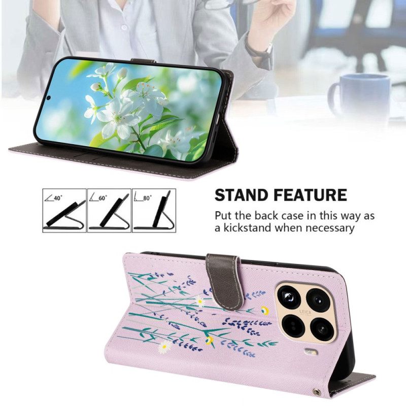 Δερματινη Θηκη Xiaomi 15t Pro Λεβάντα