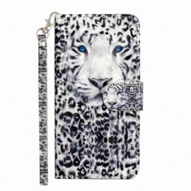 Δερματινη Θηκη Xiaomi 15t Pro Λεοπάρ Λουράκι
