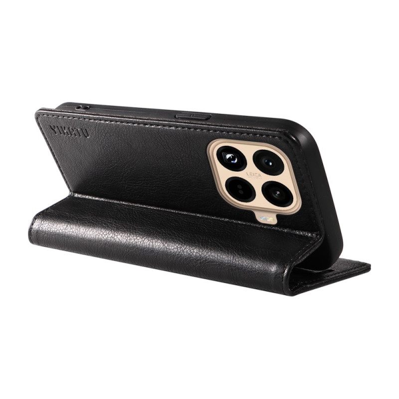 Δερματινη Θηκη Xiaomi 15t Pro Ρετρό Στυλ Yikatu