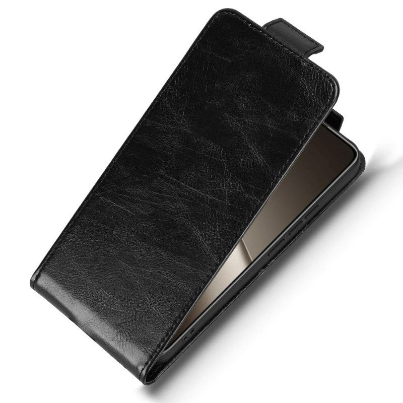 Δερματινη Θηκη Xiaomi 15t Pro Σχεδιασμός Κάθετης Αναστροφής