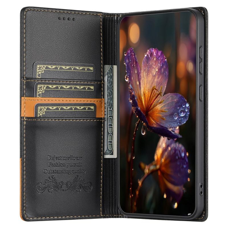 Δερματινη Θηκη Xiaomi 15t Pro Τεχνολογία Anti-rfid Σιλικόνης