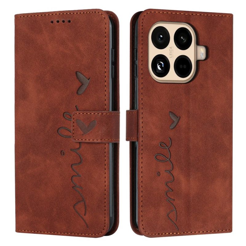 Δερματινη Θηκη Xiaomi 15t Pro Χαμόγελο