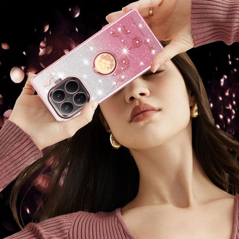 Κάλυμμα Xiaomi 15t Pro Βάση Δαχτυλιδιού Με Στρας Kadem