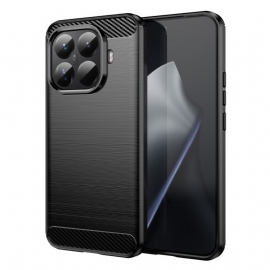 Κάλυμμα Xiaomi 15t Pro Βουρτσισμένες Ίνες Άνθρακα
