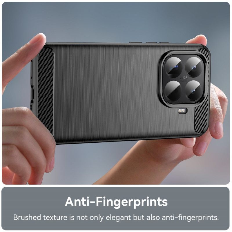 Κάλυμμα Xiaomi 15t Pro Βουρτσισμένες Ίνες Άνθρακα