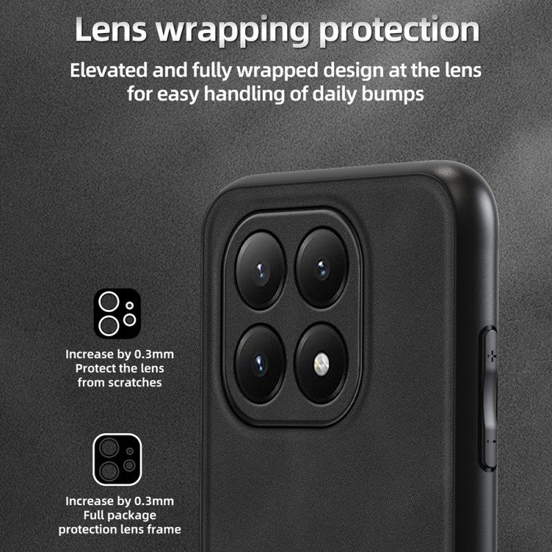 Κάλυμμα Xiaomi 15t Pro Δερμάτινο Εφέ Pinwuyo Σιλικόνης