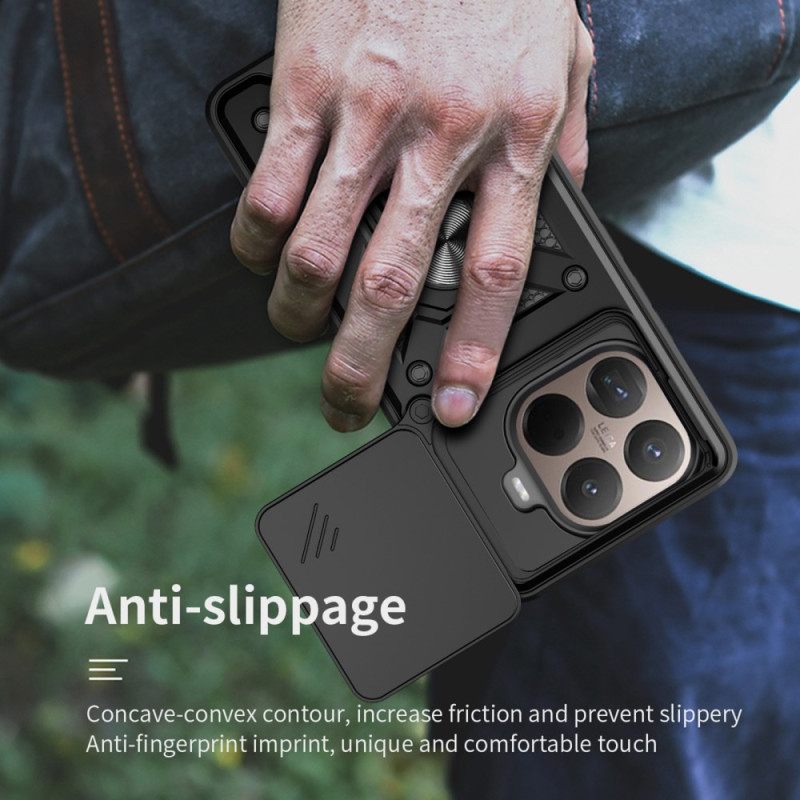 Κάλυμμα Xiaomi 15t Pro Συρόμενο Κάλυμμα Και Βάση Κάμερας