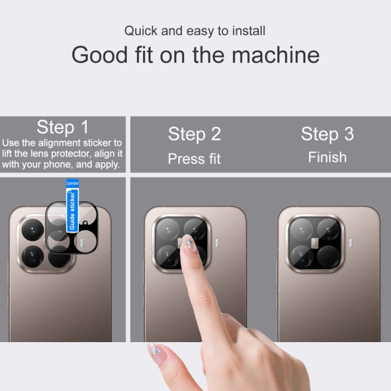 Προστατευτικό Φακού Από Σκληρυμένο Γυαλί Για Xiaomi 15t Pro (μαύρη Έκδοση)