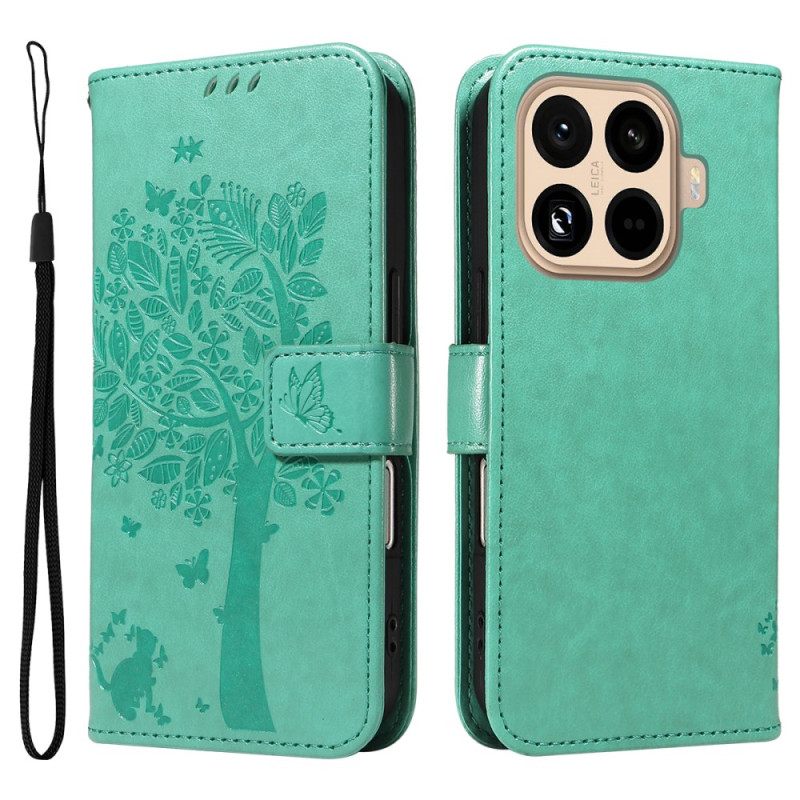 Θηκη Κινητου Xiaomi 15t Pro Θήκες Κινητών Δέντρο Και Γάτα