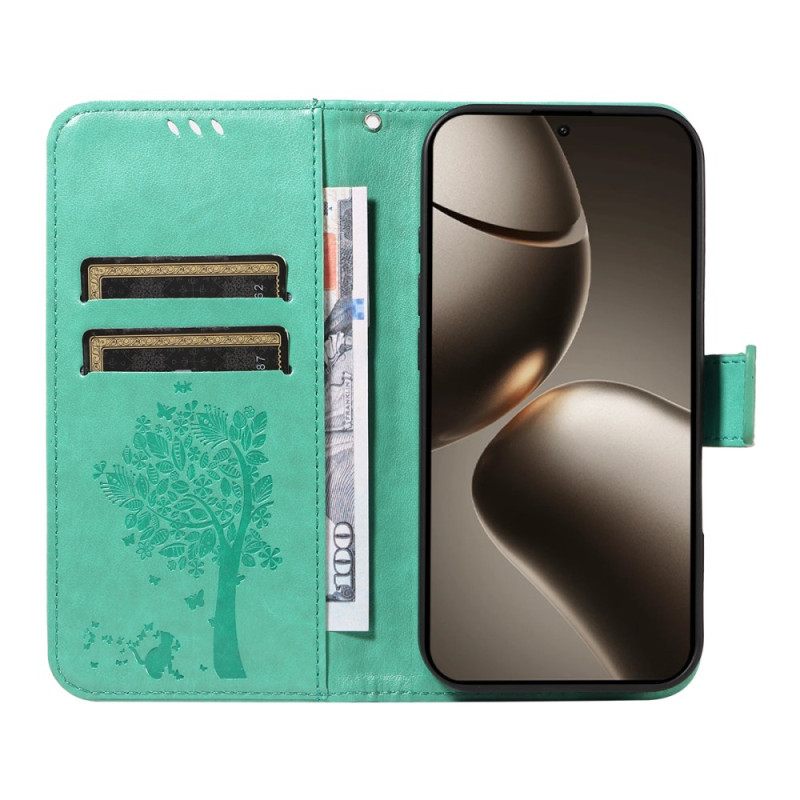 Θηκη Κινητου Xiaomi 15t Pro Θήκες Κινητών Δέντρο Και Γάτα