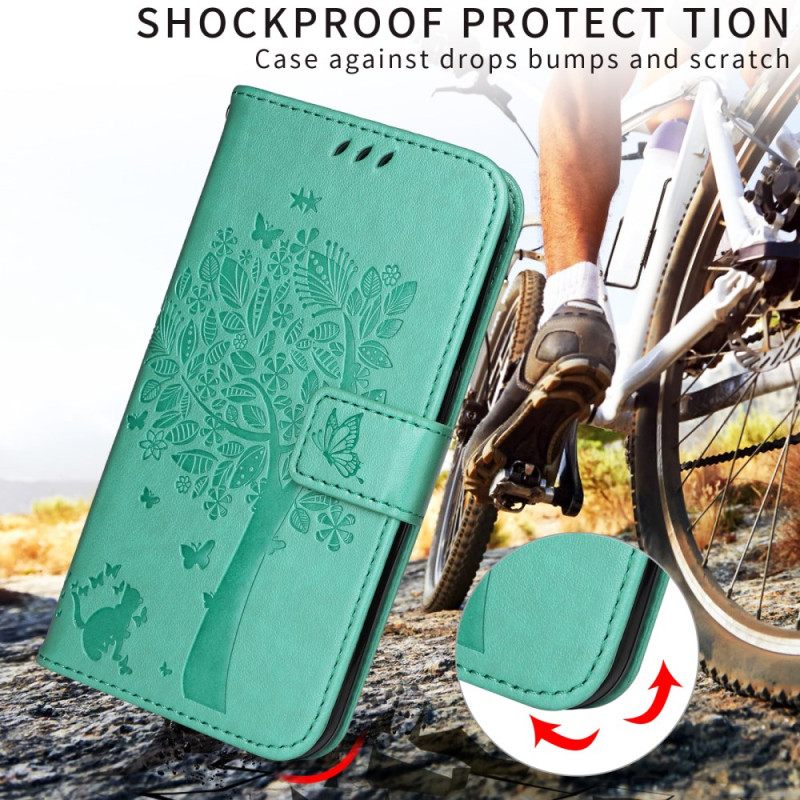 Θηκη Κινητου Xiaomi 15t Pro Θήκες Κινητών Δέντρο Και Γάτα