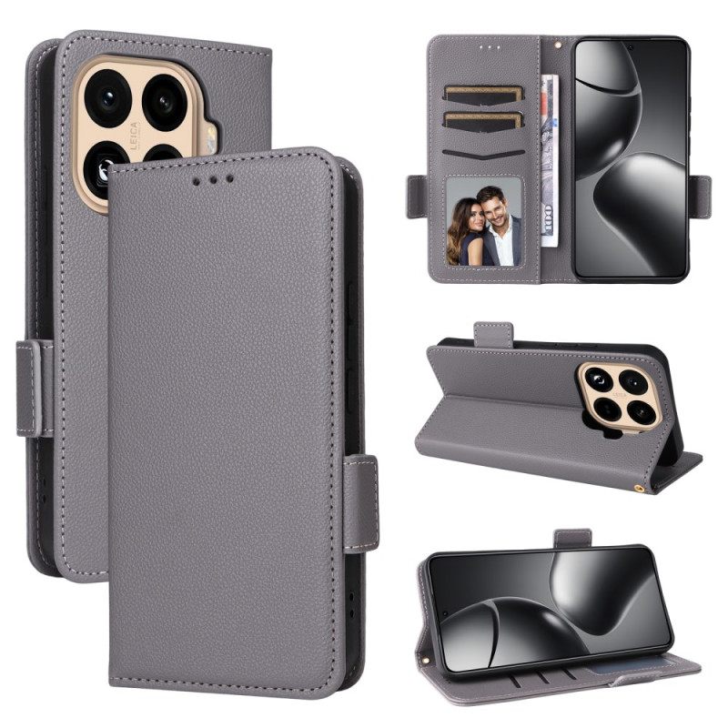 Θηκη Κινητου Xiaomi 15t Pro Θήκες Κινητών Τεχνητό Δέρμα Με Κορδόνι