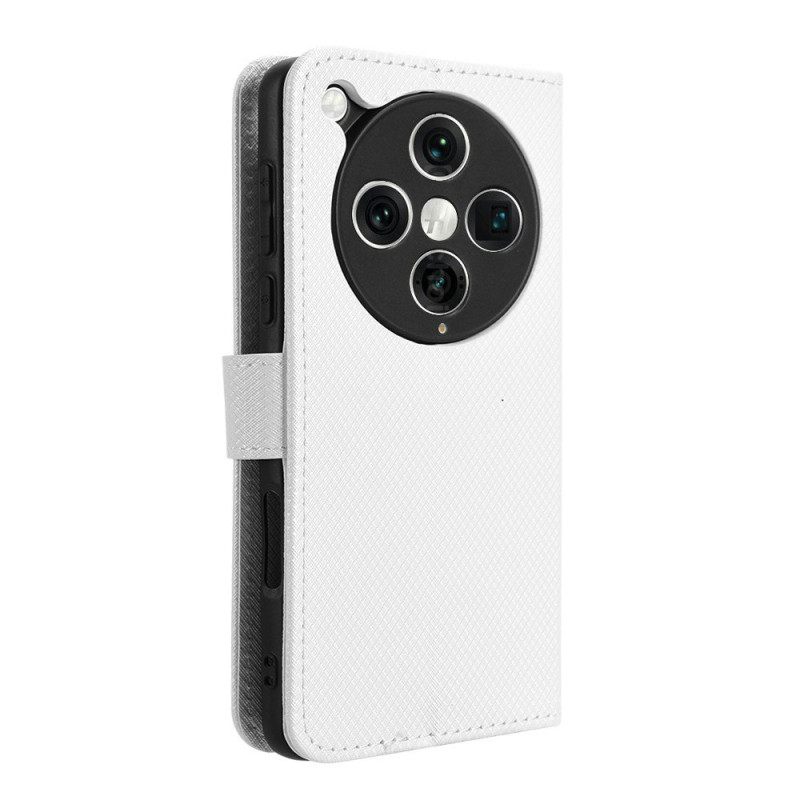 Δερματινη Θηκη Oppo Find X8 Pro Υφή Διαμαντιού