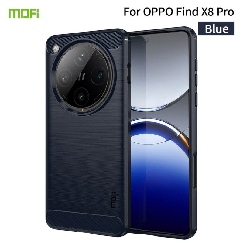 Κάλυμμα Oppo Find X8 Pro Βουρτσισμένες Ίνες Άνθρακα