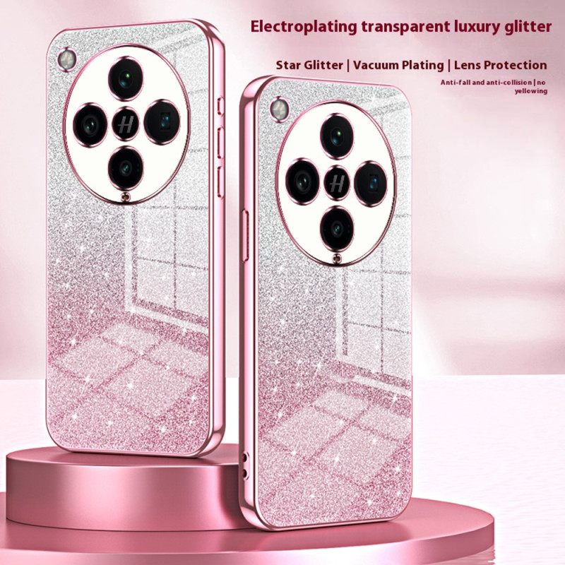 Κάλυμμα Oppo Find X8 Pro Γκλίτερ Σε Ντεγκραντέ Σιλικόνης