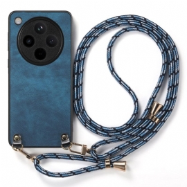 Κάλυμμα Oppo Find X8 Pro Τεχνητό Δέρμα Σιλικόνης