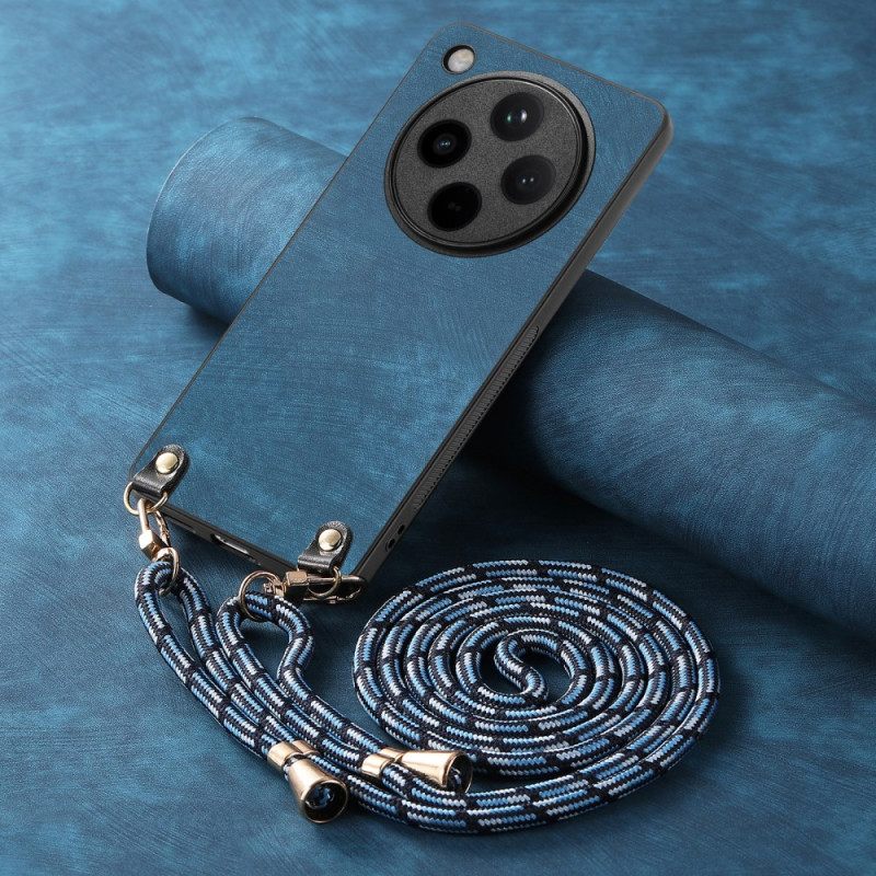 Κάλυμμα Oppo Find X8 Pro Τεχνητό Δέρμα Σιλικόνης