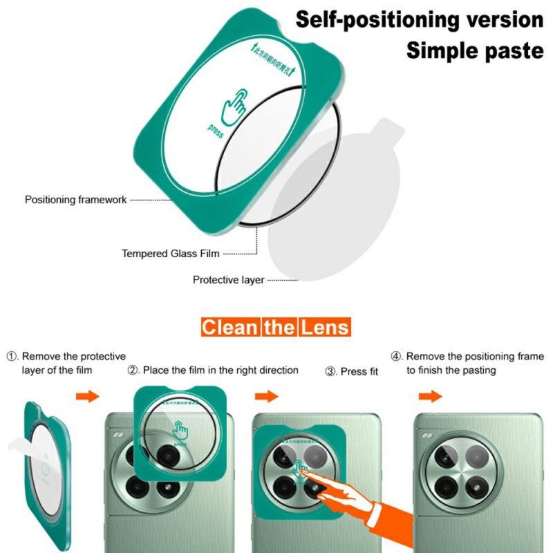 Προστατευτικό Φακού Κάμερας Για Oppo Find X8 Pro Με Πλαίσιο Αυτόματης Τοποθέτησης