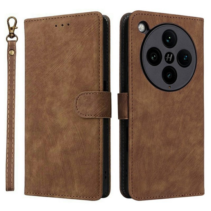 Θηκη Κινητου Oppo Find X8 Pro Θήκες Κινητών Προστασία Rfid Με Εφέ Σουέτ