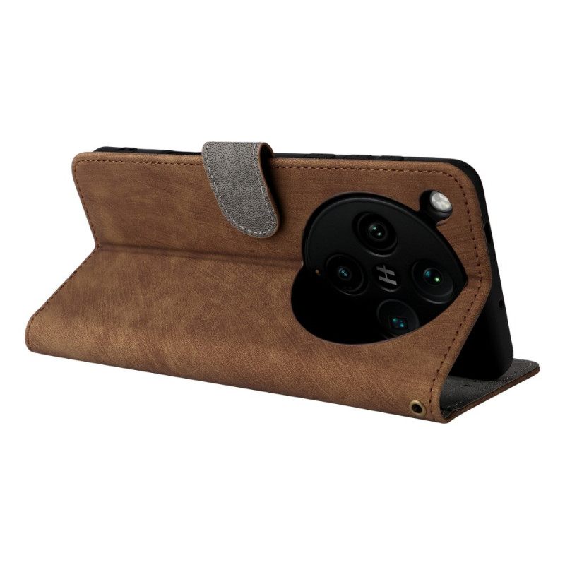 Θηκη Κινητου Oppo Find X8 Pro Θήκες Κινητών Προστασία Rfid Με Εφέ Σουέτ