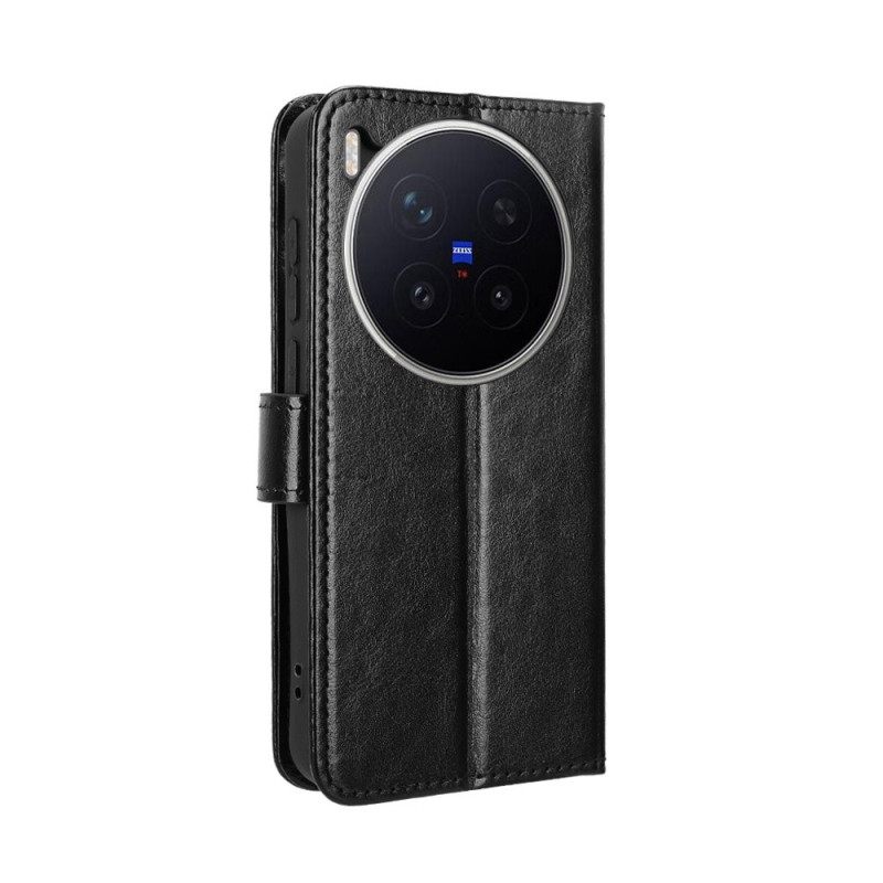 Δερματινη Θηκη Vivo X300 Pro Φανταχτερό Δέρμα Από Τεχνητό Δέρμα