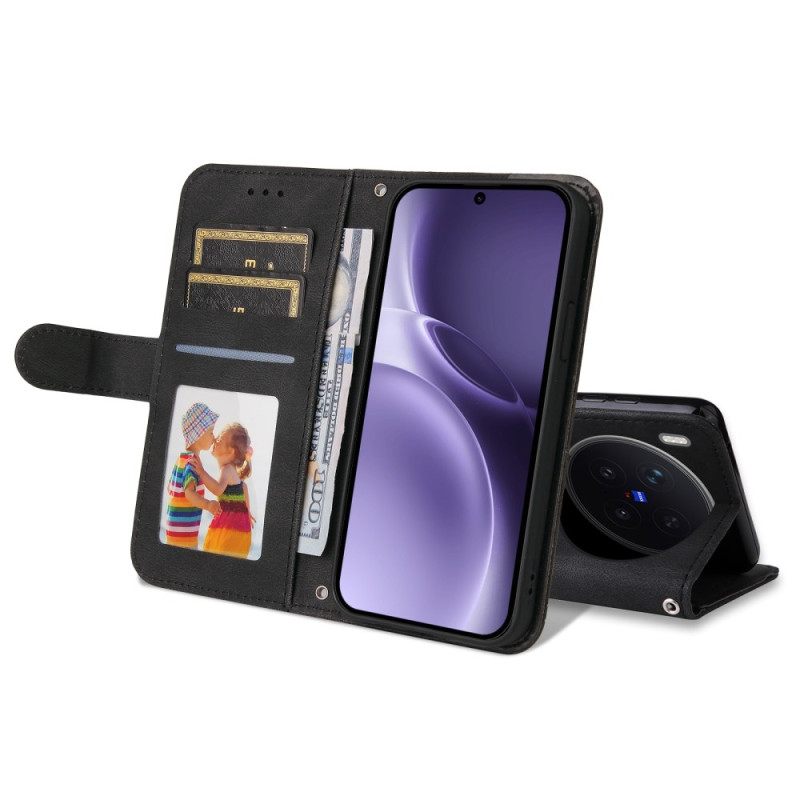 Δερματινη Θηκη Vivo X300 Pro Θήκες Κινητών Εφέ Σουέτ Με Πριτσίνια