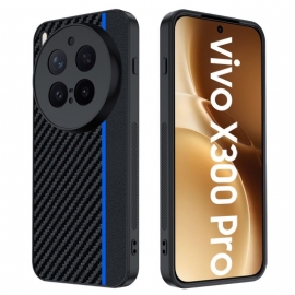 Κάλυμμα Vivo X300 Pro Ίνες Άνθρακα Σιλικόνης