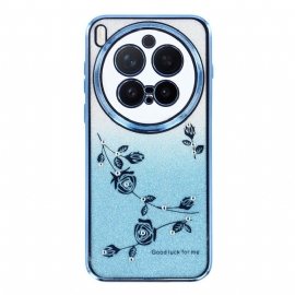 Κάλυμμα Vivo X300 Pro Θήκες Κινητών Λουλούδι Και Στρας