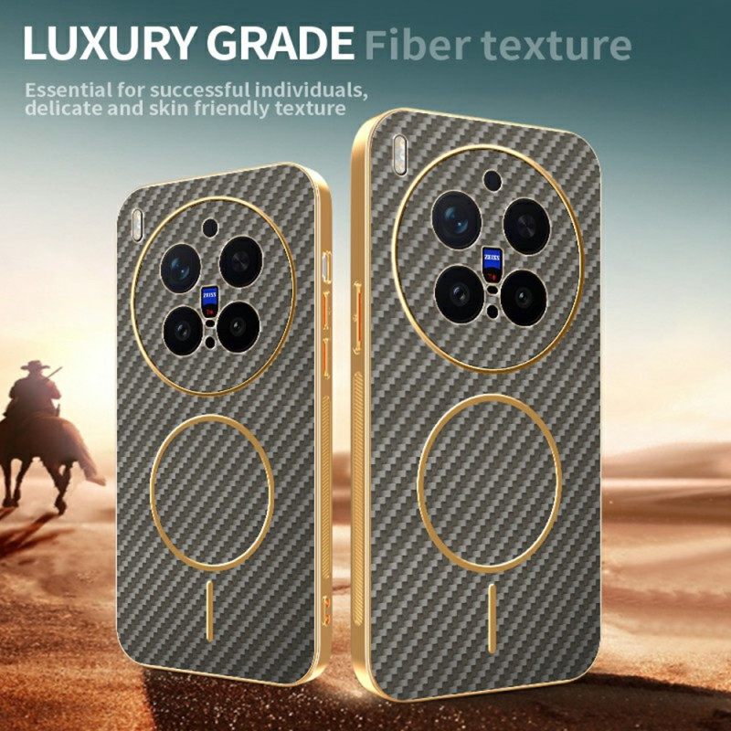 Κάλυμμα Vivo X300 Pro Υφή Ινών Άνθρακα