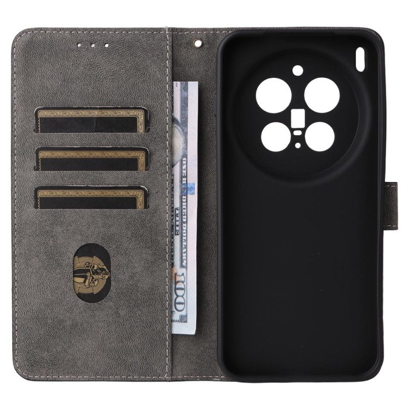 Θηκη Κινητου Vivo X300 Pro Εφέ Δέρματος Προστασίας Rfid