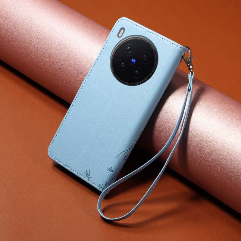 Θηκη Κινητου Vivo X300 Pro Σχέδιο Σκύλου Με Λουράκι