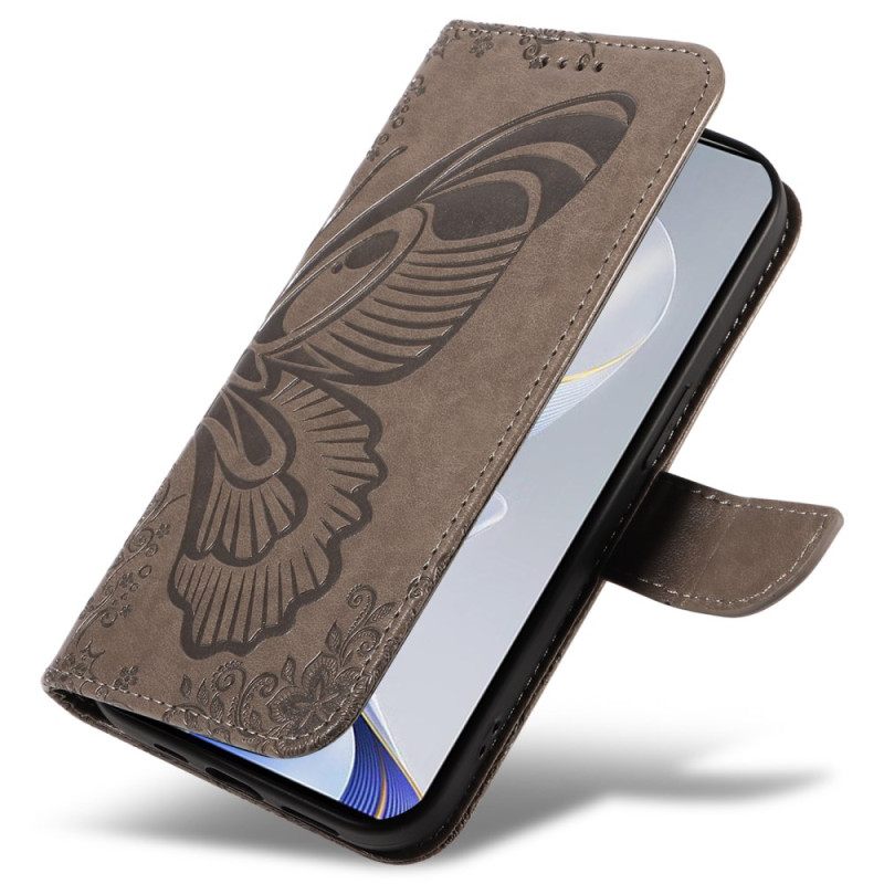 Δερματινη Θηκη Vivo V40 5g Γραφική Πεταλούδα