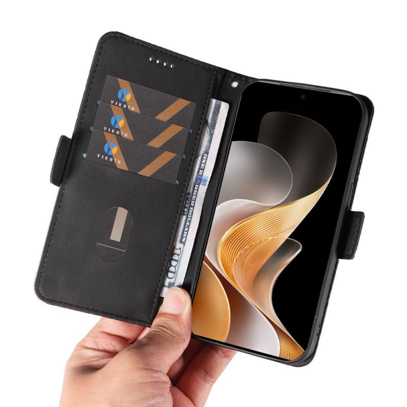 Δερματινη Θηκη Vivo V40 5g Μοτίβο Διαμαντιού