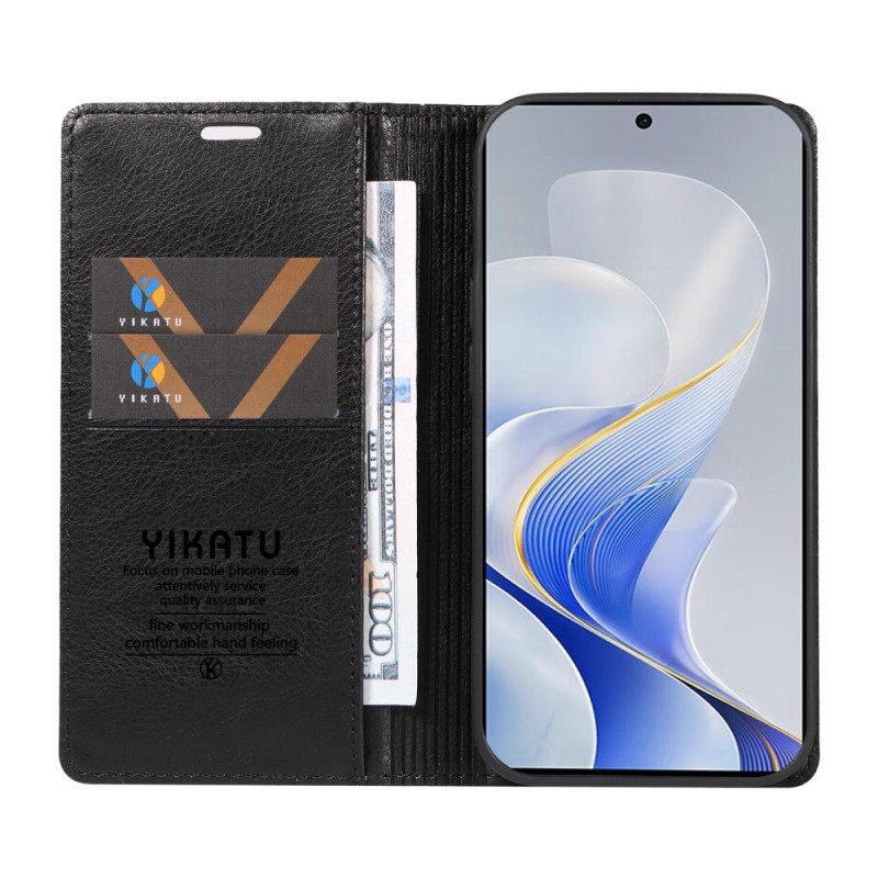 Δερματινη Θηκη Vivo V40 5g Θήκες Κινητών Vintage Εφέ Yikatu