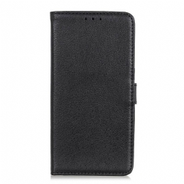 Κάλυμμα iPhone 13 Premium Faux Leather Litchi