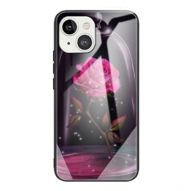 Θήκη iPhone 13 Magic Pink Tempered Glass