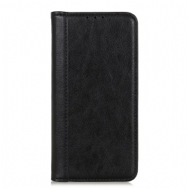 θηκη κινητου iPhone 13 Θήκη Flip Elegance Split Leather Litchi