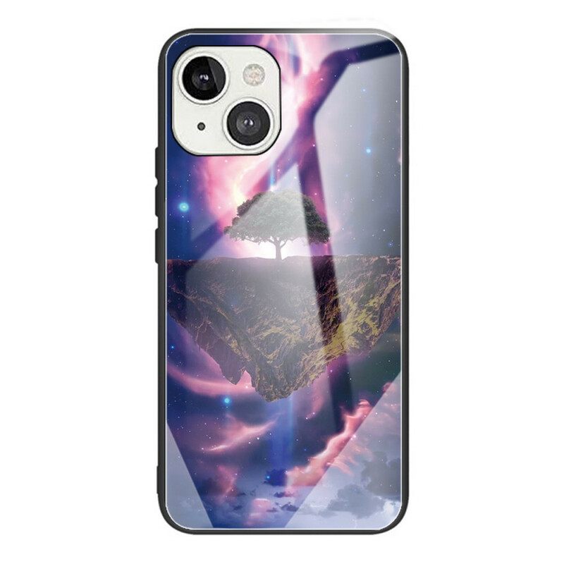 θηκη κινητου iPhone 13 World Tree Tempered Glass