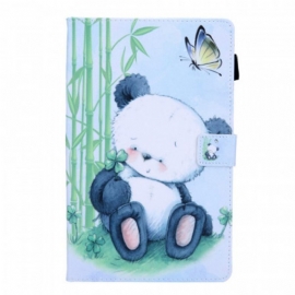δερματινη θηκη Samsung Galaxy Tab A8 (2021) Το Panda Στη Φύση