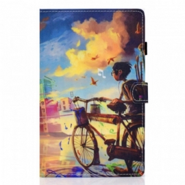 Κάλυμμα Samsung Galaxy Tab A8 (2021) Bike Art