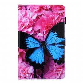 Κάλυμμα Samsung Galaxy Tab A8 (2021) Floral Πεταλούδα